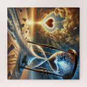Shattered Hourglass: een surrealistische puzzel va (Horizontaal)