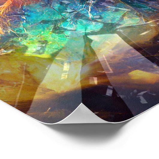 Shattered Moon-Poster Poster (Hoek)