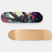 Shattered Reality - Artistiek Astronaut Persoonlijk Skateboard (Horizontaal)