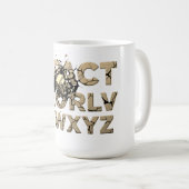 Shattered Rock Text Urban Grunge Art Koffiemok (Voorkant rechts)