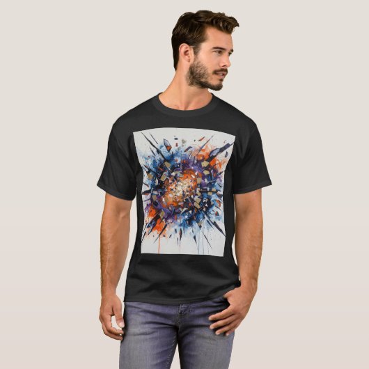 Shattered Spectrum T-shirt (Voorkant volledig)
