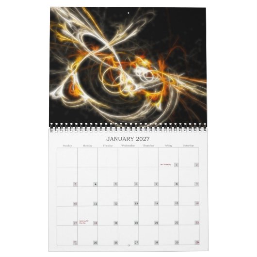 ShatterLinez Agenda Twee Kalender (Jan 2027)