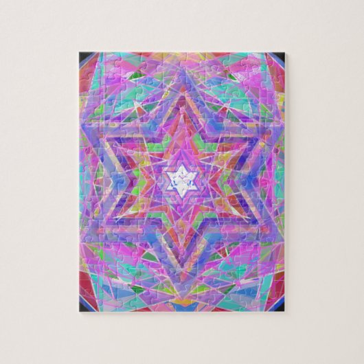 Shatters kristalster. legpuzzel (Verticaal)