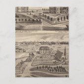 Shattuck School, Faribault Willis Hall, Minnesota Briefkaart (Voorkant)