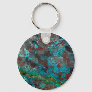 Shattuckite Sleutelhanger