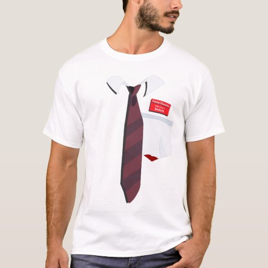 Shaun van de doden "Je hebt rood op je". T-shirt (Voorkant)