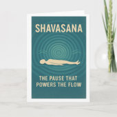 Shavasana Kaart (Voorkant)
