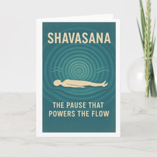 Shavasana Kaart (Voorkant)