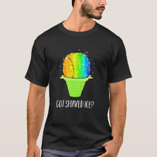 Shave Ice Hawaii Rainbow Ice Cream Mannen Vrouwen T-shirt