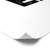 Shave The Earth Funny Pun Poster (Hoek)