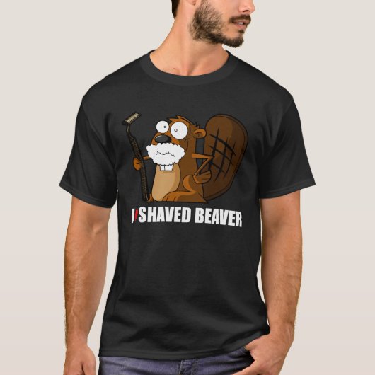 Shaved Beaver T-shirt (Voorkant)