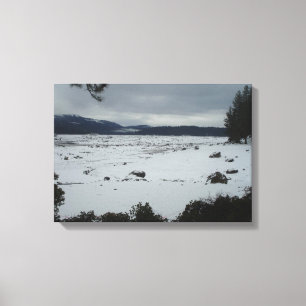 Shaver Lake Californina Canvas Afdruk
