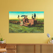 Shaver Lake Winter SceneShaver Lake, CA Canvas Afdruk (Insitu (Woonkamer))