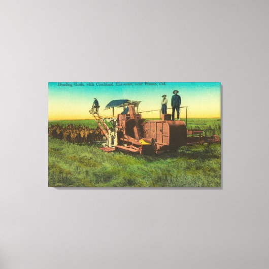 Shaver Lake Winter SceneShaver Lake, CA Canvas Afdruk (Voorkant)