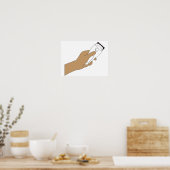 Shaver Poster (Keuken)