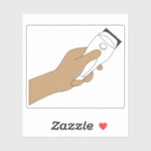 Shaver Sticker (Vel)