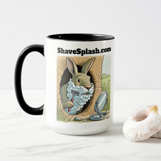 ShaveSplash Mug Mok (Met donut)