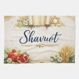 Shavuot Cadeau, Feest van Weken, Joodse Feestdag  Theedoek