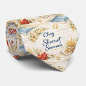 Shavuot Feest van Weken - Chag Shavuot Sameach Stropdas (Opgerold)