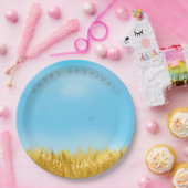 SHAVUOT Festival Jewish Holiday Gold Wheat Field Papieren Bordje (Feest)