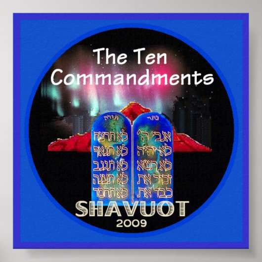 SHAVUOT Poster (Voorkant)