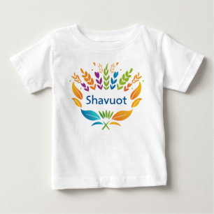 Shavuot - Shavuot Symbool met Kleurrijke Tarwe