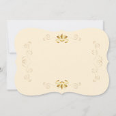 Shavuot uitnodiging. Happy Shavuot - Hebreeuwse te Kaart (Achterkant)