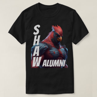 SHAW ALUMNI T-Shirt Text op Back Design 3