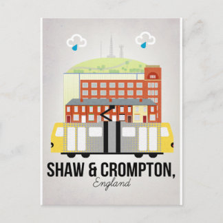 Shaw en Crompton Briefkaart