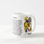 Shaw Family Crest Mok (Voorkant rechts)