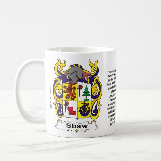 Shaw Family Crest Mok (Links)