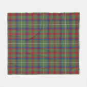 Shaw Green Modern Schotlandse ruit Fleece Deken (Voorkant (Horizontaal))