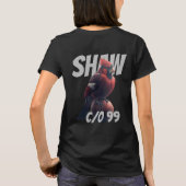 Shaw High School Class of 99 T-Shirt Ball (Achterkant)