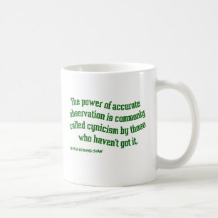 Shaw on Cynicism Koffiemok