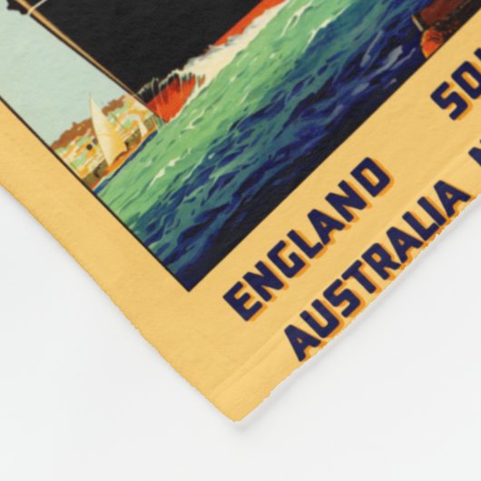 Shaw Savill Line Fleece Deken (Hoek)