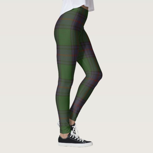 Shaw Tartan Clan Plaid Leggings (Rechts)