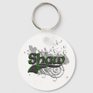 Shaw Tartan Grunge Sleutelhanger