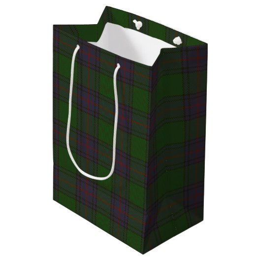 Shaw Tartan Medium Cadeauzakje (Voorkant Gekanteld)