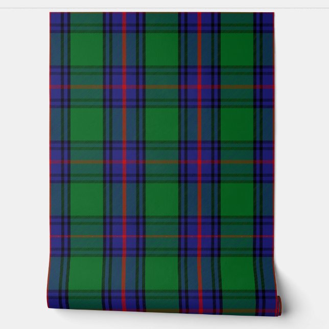 Shaw Tartan Plaid Schotse Clan Behang (Afrollen)