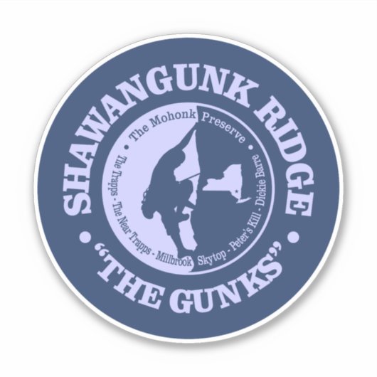 Shawangunk Ridge (klimmen) Sticker (Voorkant)