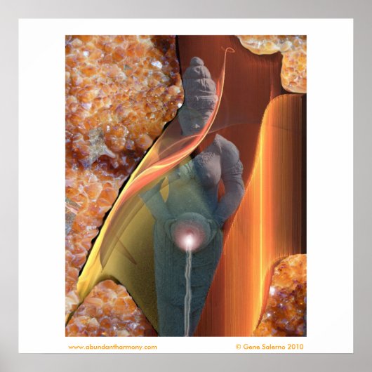 Shawarie Goddess of Crystal Light Poster (Voorkant)