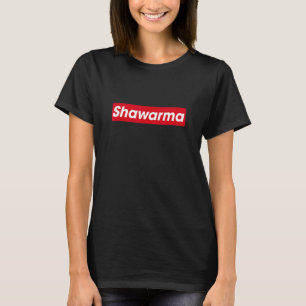 Shawarma Arabische Turkse Doner Hummus Falafel Fas T-shirt