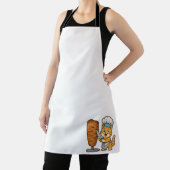 Shawarma Cat Chef Sticker Schort (Insitu)