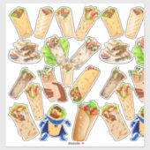 Shawarma Collage Sticker (Vel)