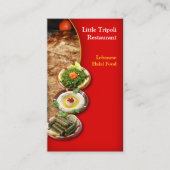 Shawarma Midden-Oosters Visitekaartje (Voorkant)