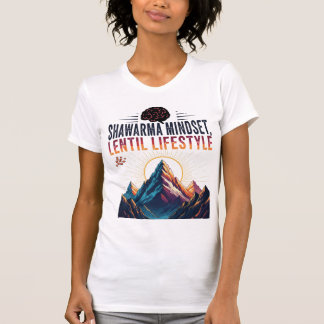 Shawarma Mindset, Lentil Lifestyle - Grote dromen T-shirt
