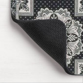 Shawl Flower Print Mousepad Muismat (Hoek)