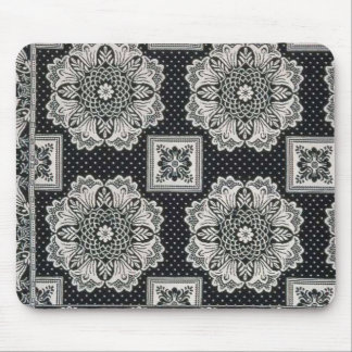 Shawl Flower Print Mousepad Muismat