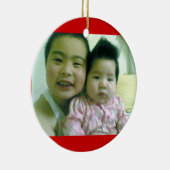 Shawn en Chloe little Keramisch Ornament (Rechts)