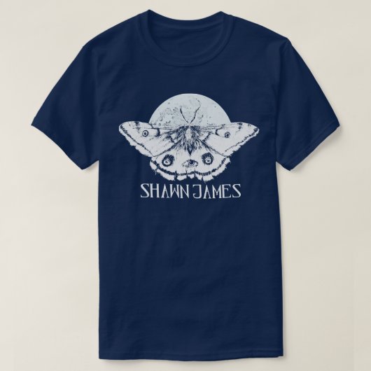 Shawn James Merch Moth Lovely T-shirt (Design voorkant)